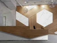 Кварцевый агломерат Perlino Bianco